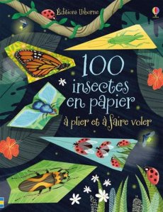 La critique de l’album « 100 insectes en papier à plier et à faire voler » de Nancy Taylor rosenberg