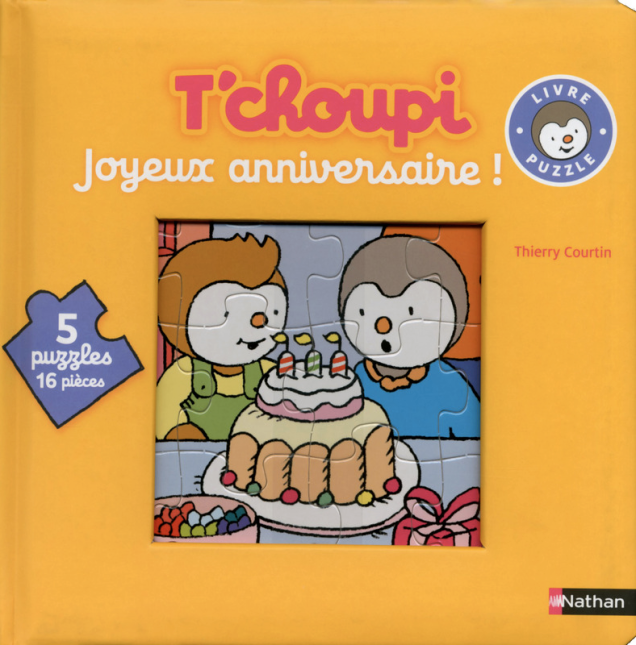 La critique du livre « T’choupi : Joyeux anniversaire ! » de Thierry Courtin