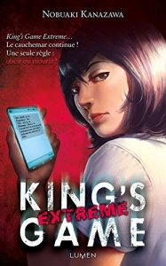 La chronique du roman « King’s Game Extreme » de KANAZAWA Nobuaki