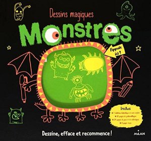 La critique de l’album « Dessins magiques – Les Monstres »de Suhel Ahmed & Srimalie Bassani