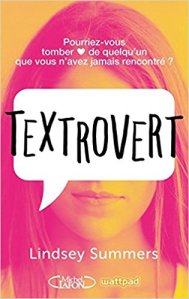 La chronique du roman « Textrovert » de Lindsey Summers