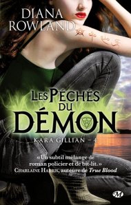 La chronique sur le roman « Kara Gillian,t4: Les péchés du démon » de Diana Rowland