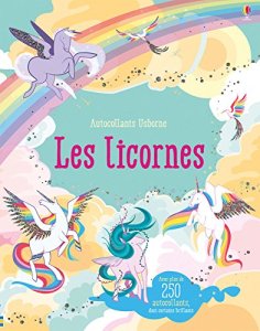La critique du cahier d’activité « Autocollants Usborne: Les Licornes » de Fiona Watt & Camilla Garofano